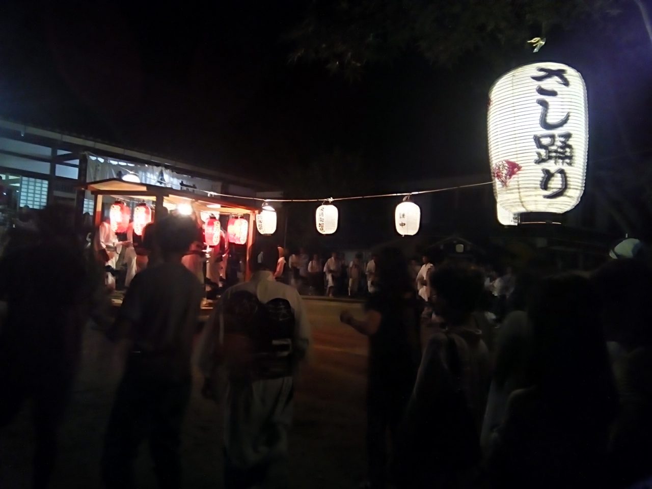 涌泉寺の盆踊り